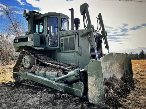 1996 CAT D7H GREEN 1,200 hrs. Stock No. 058