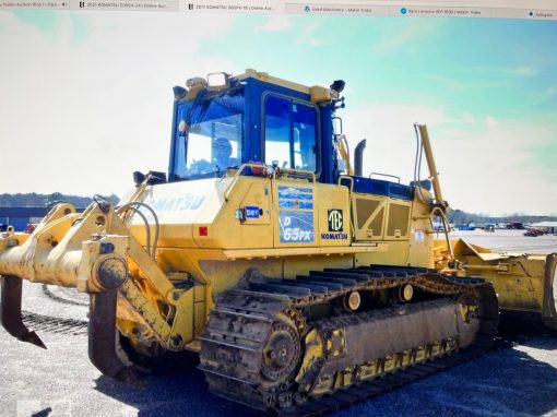 2017 Komatsu D65PX-18 6,800 hrs. Stock No. 070 - Image 3