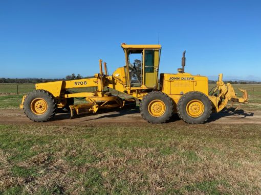 1992 John Deere 570 B, Stock No. 098